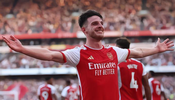 英超第17轮：莫耶斯盛赞赖斯为&ldquo;世一中场&rdquo;潜力股